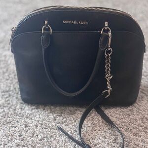 MICHAEL Michael Kors Black Structured Shoulder Bag